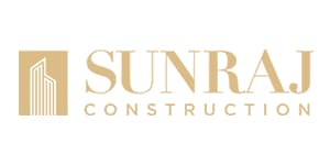 Sunraj Construction logo on propfynd